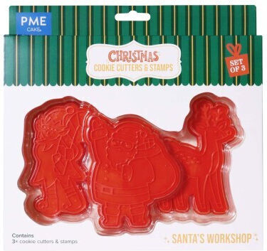 PME Plastic Cookie Cutters 3 Pieces
