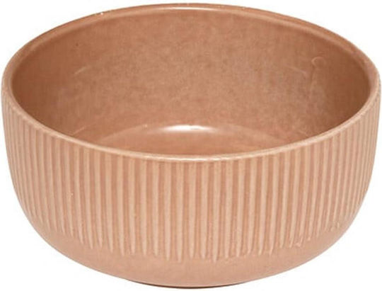 Atmosphera Chloe Πιάτο Βαθύ Κεραμικό Καφέ 14cm