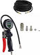 Tire Inflator Gun 10m Hose Quick Couplings D1366+d1466+d2124