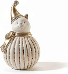 Zen Collection Коледна Керамична Котка Терракота 10,5х10х18см Zen Collection Коледна Керамична Котка Терракота 10,5х10х18см