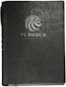Pierotto Σημειωματάριο A5 Ριγέ Μαύρο