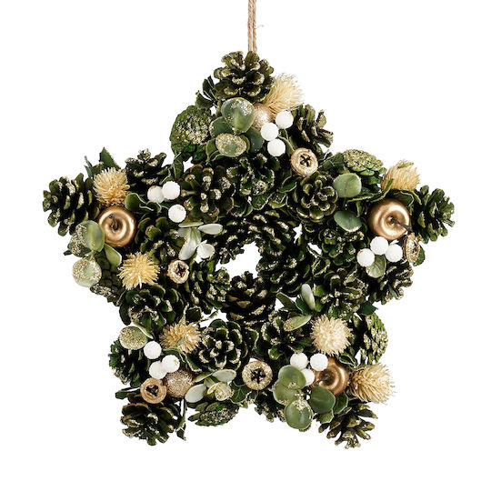 Christmas Wreath 34x34 Edelman Georgie 1180532 34x34