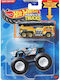 Hot Wheels Количка Нощен Работник Мащаб 1:64 Monster Truck За 4+ Години