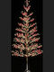 Christmas Decorative Illuminated Tree 120cm IP44 Electric Black Tree