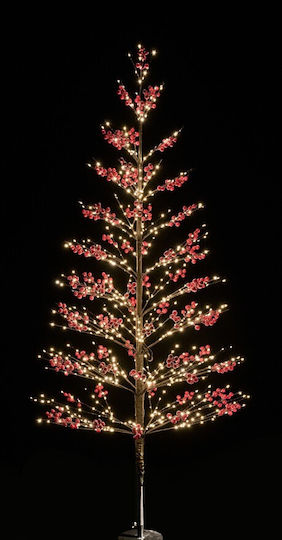 Beleuchtet Weihnachtsdekoration Baum Klassisch 120cm Für den Außenbereich Elektrisch Schwarz Baum 26804