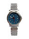 Catamaran Men's Watch Battery with Silver Metal Bracelet