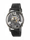 Mens Ανδρικό Ρολόι 44mm Μπαταρίας με Λευκό Ατσάλινο Μπρασελέ