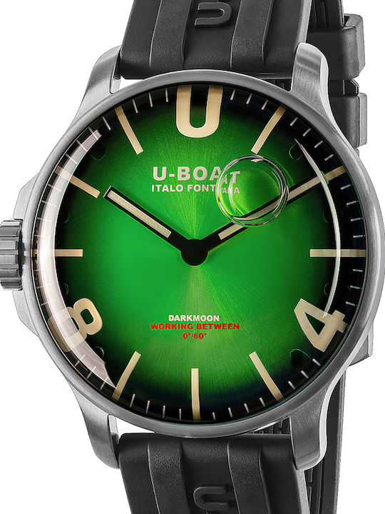 U-Boat Darkmoon Men's Watch 44mm Battery with B...