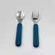 Pandaboo Baby Set with Fork made of Metal 2pcs