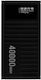 Andowl Q-CD4000 Power Bank 40000mAh με 4 Θύρες USB-A Μαύρο