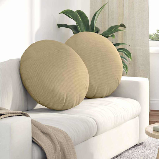 vidaXL Velvet Sofa Cushion Gray-green 60x60cm