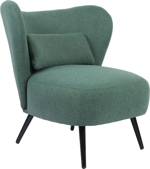 Μπερζέρα Nagreta 77x73x74cm Πράσινο Μπερζέρα Nagreta 77x73x74cm Πράσινο