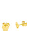 Xryseio Kids Earrings Studs Butterflies from Gold 14K