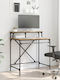 Computer Büro Artisan Holz Artisan Oak mit Metallbeinen 80x50x90cm