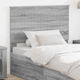 vidaXL Wooden Bed Headboard Gray Sonom 100x100cm