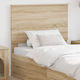 vidaXL Wooden Bed Headboard Oak Sonoma 90x100cm