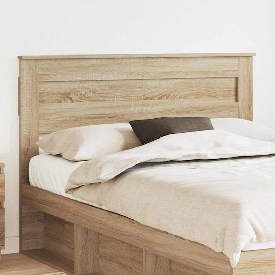 vidaXL Wooden Bed Headboard Sonoma Oak 160x100cm