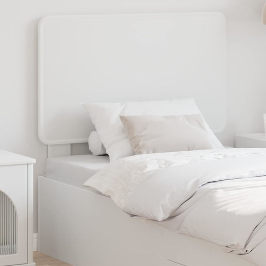 vidaXL Wooden Bed Headboard White 100x100cm