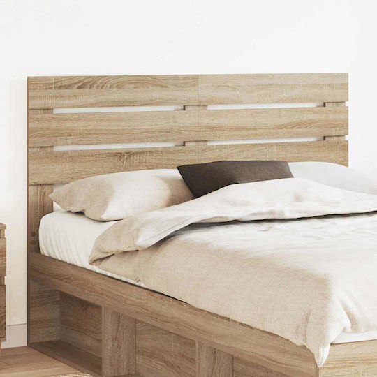 vidaXL Wooden Bed Headboard Sonoma Oak 160x100cm