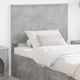 vidaXL Wooden Bed Headboard Gray 100x100cm