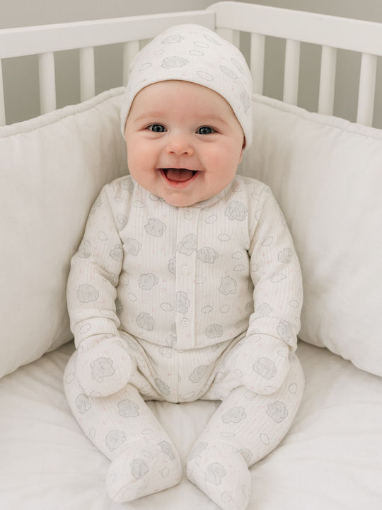 Babydom Pijama pentru copii Pink and Grey