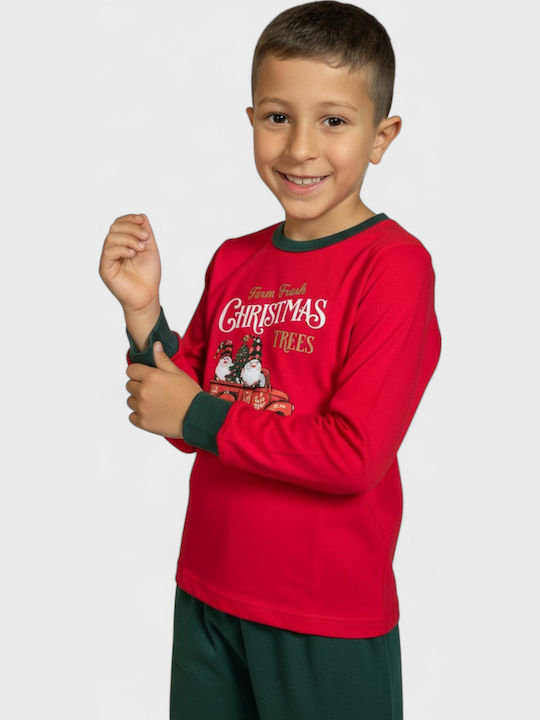 Nina Club Kids' Pajamas Winter Red