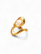 Callajewels Damen Ring mit Perlen aus Stahl