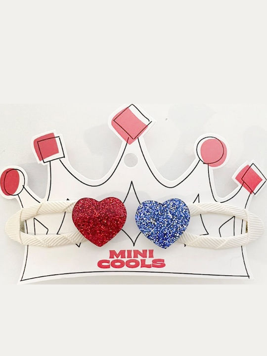 Mini Cools Kids Hair Clip Heart