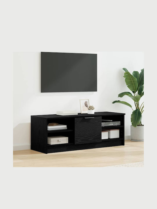 TV Stand Black Oak M102xD35xH36.5cm