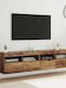 Wohnzimmer TV-Einheit Coffee mit Beleuchtung L80xB30xH40cm