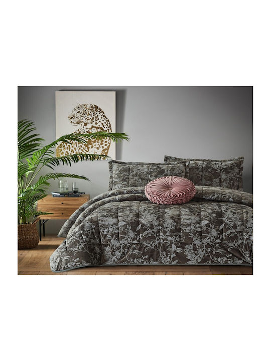 Liolios Home Duvet Queen 220x240cm Elegant Grey