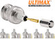 5pcs Original Ultimax Bnc Αρσ.crimp Rg174 V7001/3724