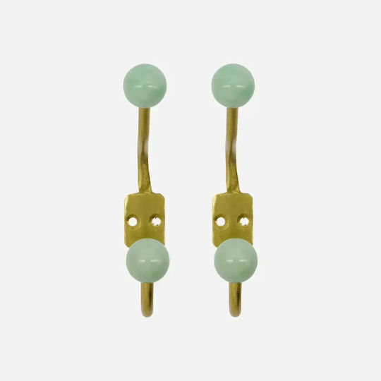 House Doctor Metallic Hanger Kitchen Hook 2pcs 900000382