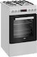 Beko Herd 55Es B50cm. Weiß