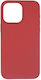 Handyhülle iPhone 14 Pro Max Silikon Burgundisch
