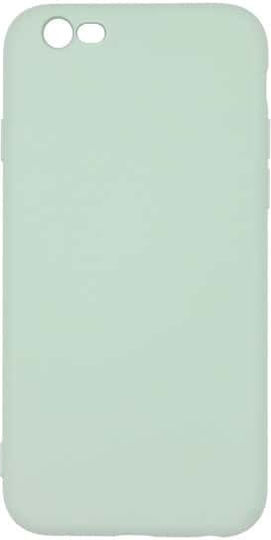 Θήκη Iphone 6 6s Silky Soft Touch Silicone Τιρκουάζ Mε Προστασία Κάμερας