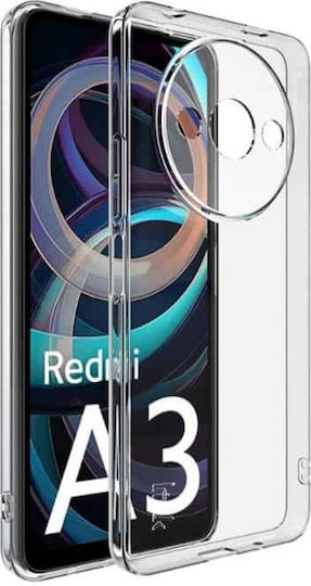 Θήκη Xiaomi Redmi A3 4g Σιλικόνη Διάφανη Προστασία Κάμερας