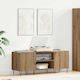 vidaXL Hi-Fi Furniture Brown 38x121x48cm