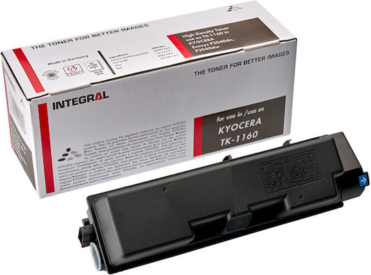 Integral Premium Тонер 7.2k Kyocera TK-1160 Черен TK1160 1T02RY0NL0