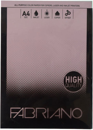 Hârtie De Copiat Fabriano Copy Tinta A4 80 G/m2 Roz Deschis 50 Foi