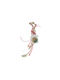 Handmade Tabletop Lucky Charm Home White made of Fabric 1pcs
