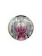 Pink Wall Clock 12x4.5cm