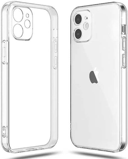 Θήκη Iphone 12 Σιλικόνη Διάφανη Προστασία Κάμερας