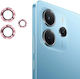 Προστασία Κάμερας Tempered Glass Xiaomi Redmi Note 14 4g Μεταλλικό Ροζ