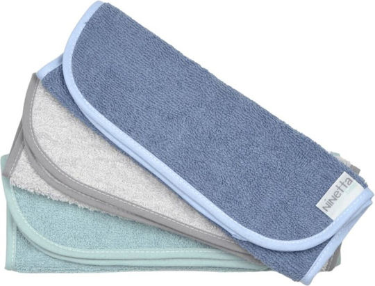 Ninetta Bebe Shoulder Burp Cloths 33x23cm. 3pcs