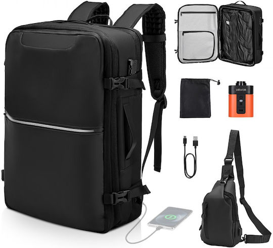 Vevor Military Backpack Travel Black 80lt