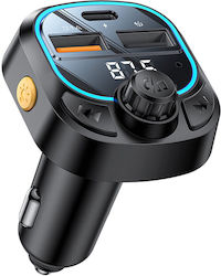 Yesido FM Transmitter Αυτοκινήτου με Bluetooth