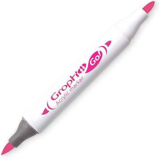 Mαρκαδόρος Ακρυλικός Graph It Διπλή Μύτη Πινέλο Granberry 5260