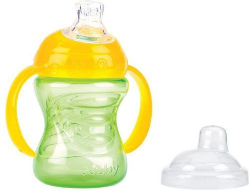 Nuby Baby Cup No-spill Cup made of Plastic Green 240ml for 6m+m+