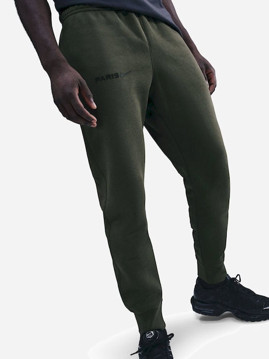 Club Fußball-Hose in Herren-Sweatpants mit Gummibund Grün
